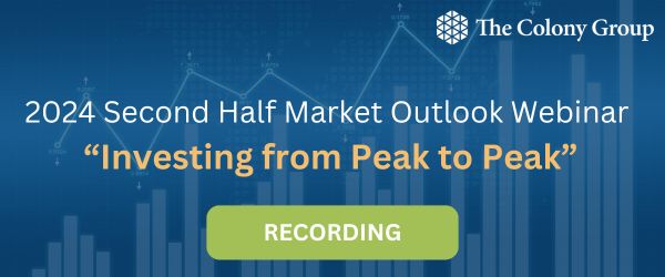 2024 Second Half Market Outlook Webinar Recording “Investing from Peak to Peak”